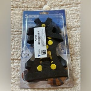 SFEE Ice Cleats for Boots Shoes, Snow Grips Cleats for Ice and Snow. Size Small
